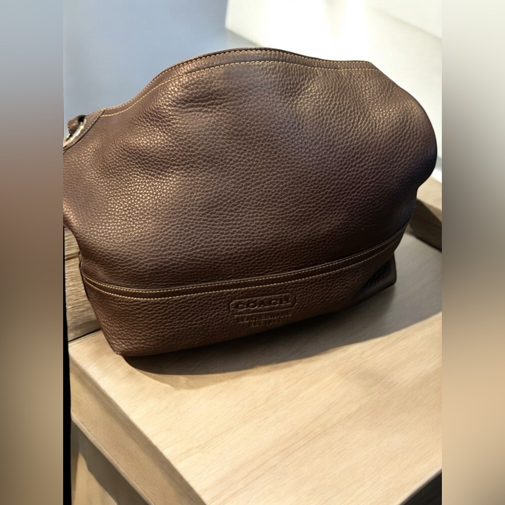 Coach Brown Leather Shoulder Bag